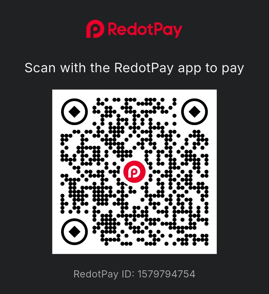 RedotPay payment QR code